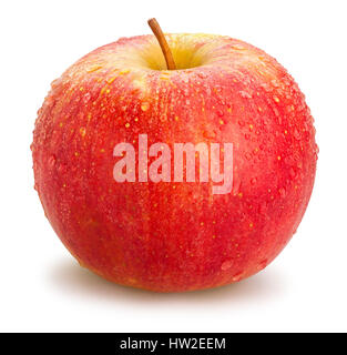 Red Apple isoliert Stockfoto
