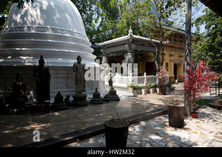 Gangaramaya Tempel Colombo SriLanka Stockfoto