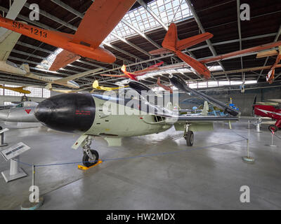 de Havilland Sea Venom an der polnischen Luftfahrt Museum Krakau in Polen Stockfoto