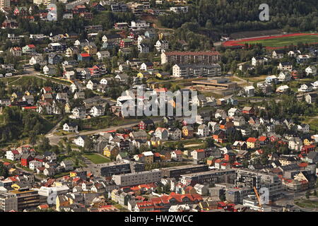 Ein Sommer-Look in Tromsø, Norwegen Stockfoto