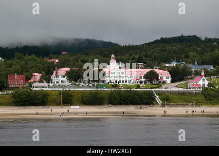 Hotel Tadoussac Quebec Provinz Stockfoto