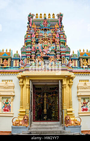 Sri Maha Mariamman Temple, Georgetown, Penang, Malaysia Stockfoto