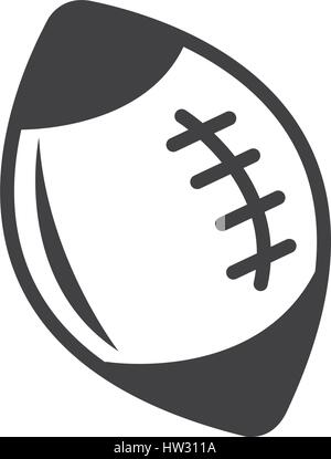 American Football Ball Symbol Stock Vektor