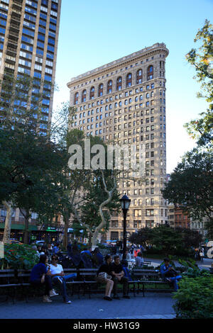 USA, New York, New York City, Manhattan, Madison Square Park Stockfoto
