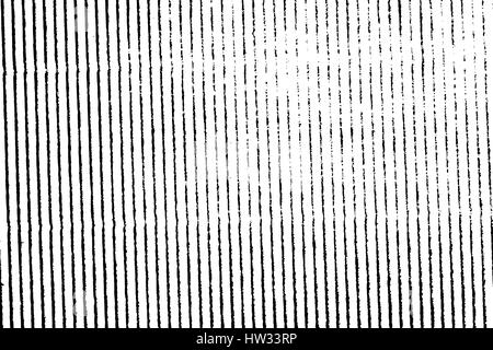 Isolierte Grunge Textur des geometrischen Material in schwarz und weiß, Vintage-Hintergrund-Ressource. EPS10 Vektor. Stock Vektor