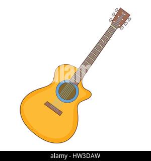 Charango Symbol, Cartoon-Stil Stock Vektor