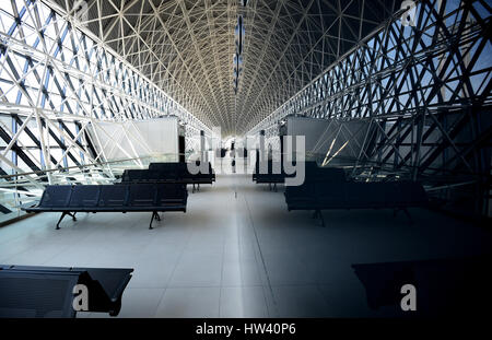 Zagreb, Kroatien. 16. März 2017. Medien vor der Eröffnung am 16. März 2017 in Zagreb, Hauptstadt Kroatiens, präsentiert ein neues Terminal in Zagreb International Airport Franjo Tudjman. Das neue Terminal, 66.000 Quadratmetern wird offiziell am 21. März geöffnet. Bildnachweis: Marko Prpić/Xinhua/Alamy Live-Nachrichten Stockfoto