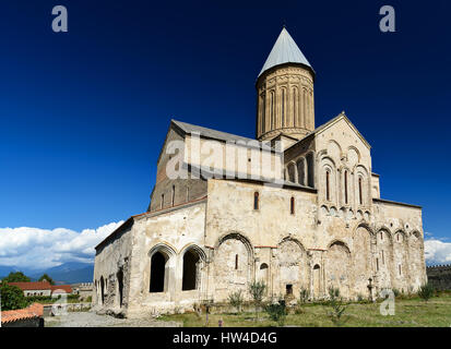 Alaverdi Kloster im Alasani Tal. Alaverdi St. George Cathedral ist befindet sich 18 km von der Stadt Telavi. Kakheti Region. Georgien Stockfoto