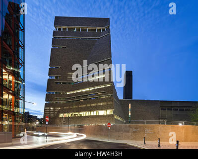 Außenansicht des Schalters House, Tate Modern, London, UK. Stockfoto