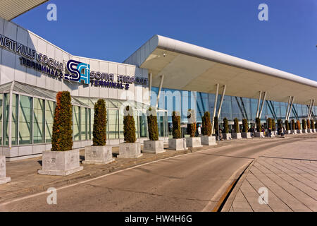 Terminal 2 am Flughafen Sofia, Bulgarien. Stockfoto