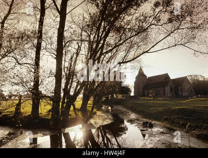 St Clement Kirche im alten Romney. Kent. England. UK Stockfoto