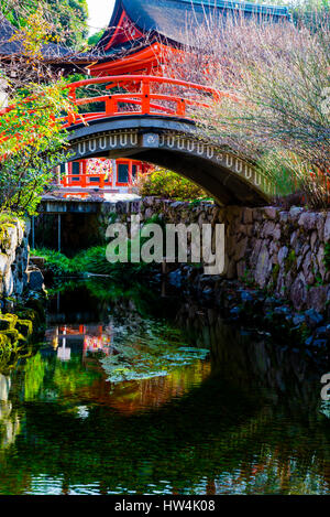 Landschaft in Yasaka Schrein In Kyoto, Japan Stockfoto