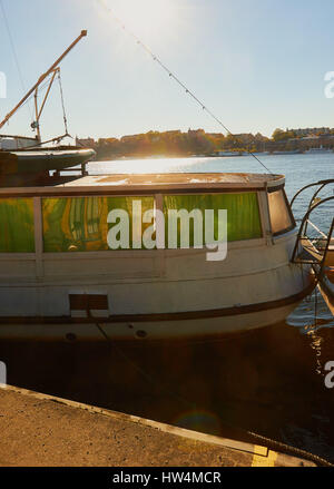 Kahn in hellem Sonnenlicht, Stockholm, Schweden, Scandinavia Stockfoto