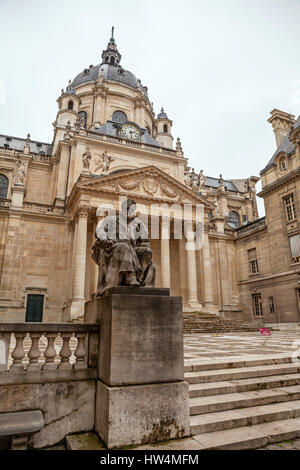 PARIS, Frankreich - Juli 10, 2014:Sorbonne Universität. Die Universität von Paris (Université de Paris), berühmte Universität in Paris, gegründet von Robert de S Stockfoto