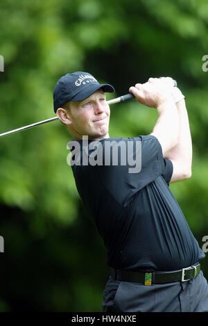 STEPHEN GALLACHER Schottland WENTWORTH CLUB VIRGINIA WATER SURREY 22. Mai 2003 Stockfoto