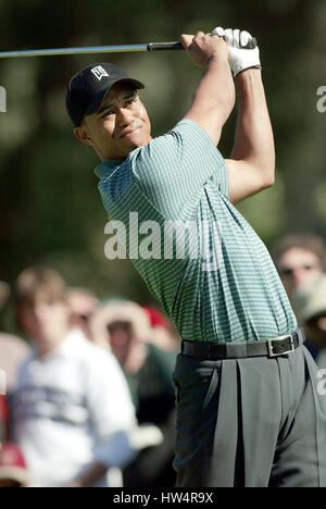 TIGER WOODS USA RIVIERA COUNRTY CLUB LOS ANGELES USA 20. Februar 2003 Stockfoto