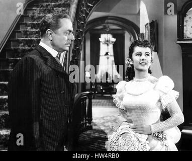 Leben mit Vater 1947 Warner Bros Film mit Elizabeth Taylor und William Powell Stockfoto