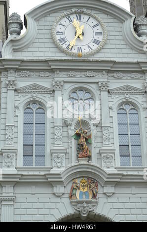 Kirche von St. Leodegar (Hofkirche) in Luzern Stockfoto