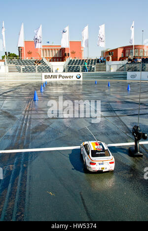 ROM, ITALIEN - 23. JUNI 2007. BMW 320si Sccale Modell Racing Test Sauber Bmw Rom Festival Stockfoto