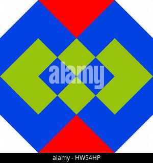 Abstrakten geometrischen Hintergrund Stock Vektor