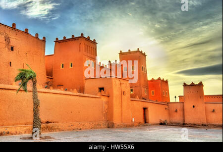 Taourirt Kasbah in Ouarzazate, Marokko Stockfoto