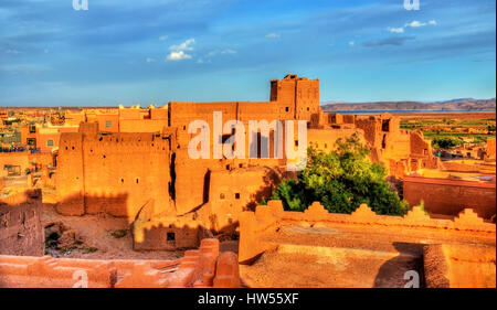 Taourirt Kasbah in Ouarzazate, Marokko Stockfoto