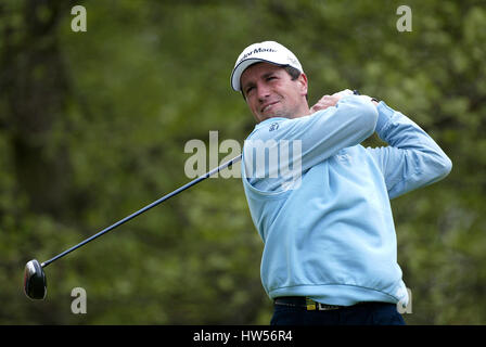 STEVE WEBSTER ENGLAND BELFRY SUTTON COLDFIELD BIRMINGHAM 10. Mai 2002 Stockfoto