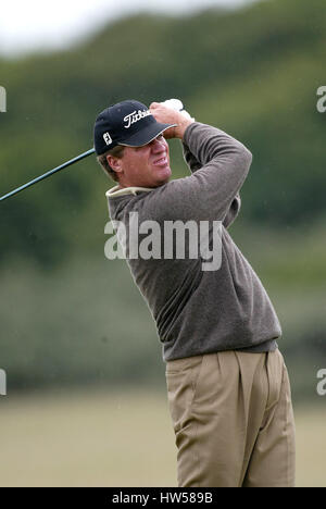 STEVE ELKINGTON Australien OPEN MUIRFIELD Schottland 18. Juli 2002 Stockfoto