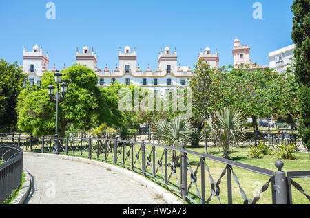 Spanien-Platz, Cadiz, Spanien (Plaza de España) Stockfoto