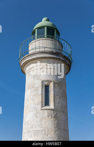 Tour Josephine Leuchtturm in Saint-Gilles Croix de Vie (Frankreich) Stockfoto