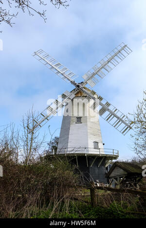 Des Königs Mühle oder Vincents Mühle am Shipley in West Sussex Stockfoto