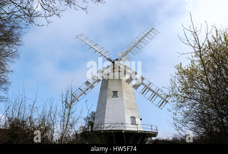 Des Königs Mühle oder Vincents Mühle am Shipley in West Sussex Stockfoto