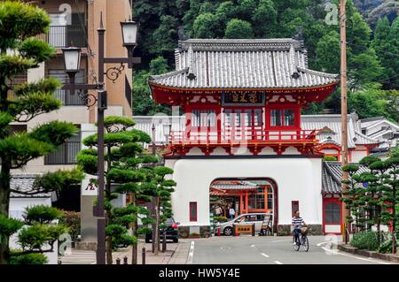 Japan, Nagasaki-Präfektur, Kyushu Onsen Spa Stadt von Takeo Stockfoto