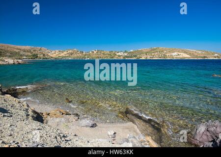 Griechenland, Dodekanes Inselgruppe, Leros Insel, Blefouti Bucht Stockfoto