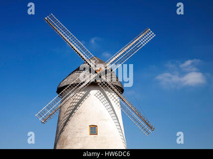 Windmuehle, Enningerloh, Kreis Warendorf, Münsterland, Nordrhein-Westfalen, Deutschland, Europa Stockfoto