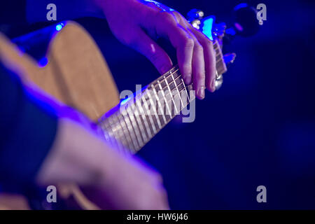 Musikinstrumente [gespielt Stockfoto