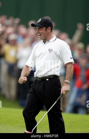 BERNHARD LANGER Europas RYDERCUP 02 29. September 2002 Stockfoto