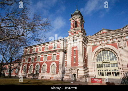 Immigration Museum, Ellis Island, New York City, USA Stockfoto