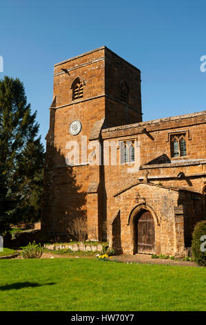 St. John the Baptist Church, Hornton, Oxfordshire, England, UK Stockfoto