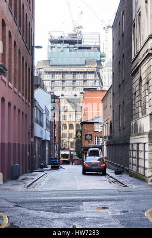 Bootle Street - planen Ex Manchester United Fußballer, Ryan Giggs und Gary Neville Bereich mit neuen Entwicklungen zu sanieren Stockfoto