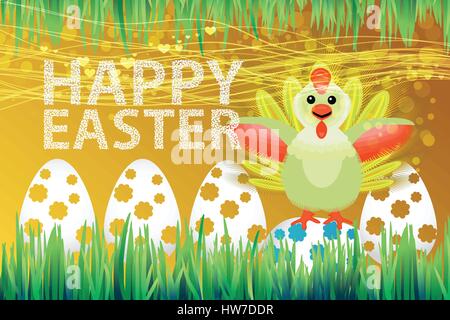 Abbildung. Ostereier für Ostern-design Stock Vektor