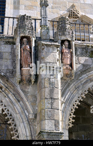 besonders an den Kirchhof von der Kathedrale von Braga Stockfoto