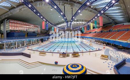 Kanada, Provinz Quebec, Montreal, Olympiapark, die aquatische Komplex Stockfoto