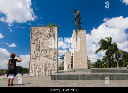 Kuba, die Provinz Santa Clara, Santa Clara, Monumento Ernesto Che Guevara, Denkmal und Mausoleum, kubanischer Revolutionär Stockfoto