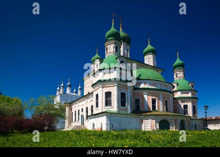 Russland, Yaroslavl Oblast, Goldener Ring, Pereslawl-Salesskij, Goritzky Kloster Stockfoto