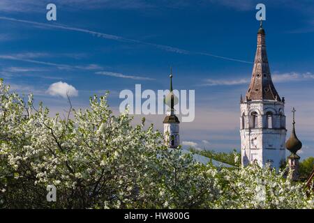 Russland, Vladimir Oblast, Goldener Ring, Susdal, St.-Nikolaus-Kirche Stockfoto