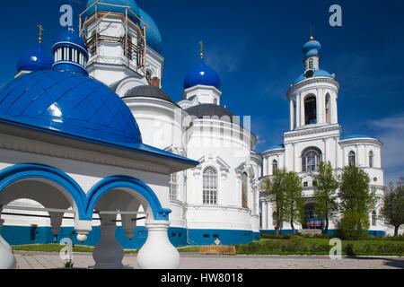 Russland, Vladimir Oblast, Goldener Ring, Amtsbereich, Kloster Bogoljubowo Himmelfahrts-Kathedrale Stockfoto