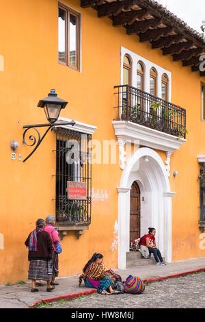 Guatemala, Sacatepequez Abteilung, Antigua Guatemala, von der UNESCO als Welterbe gelistet Stockfoto