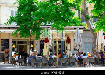 Frankreich, Vaucluse, Avignon, Place Pie Stockfoto