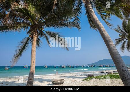 Vietnam, South Central Coast Region, Umgebung von Nha Trang, Doc Let Strand Stockfoto
